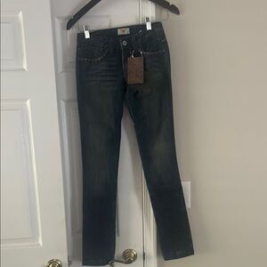 Antik Denim Black Skinny Jeans Sleek Fit
